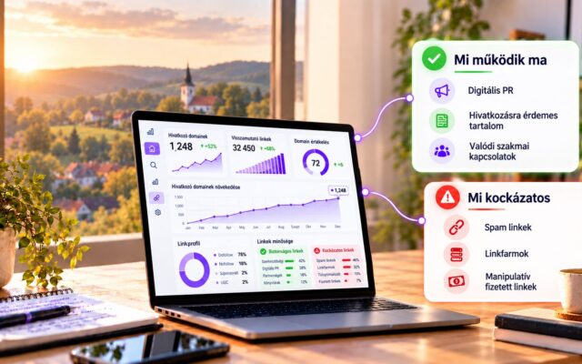 Linképítés SEO keresőoptimalizálás